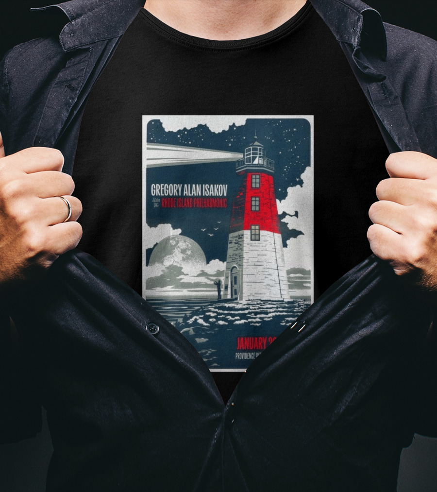 Gregory Alan Isakov Rhode Island Philharmonic Providence Performing Arts Center January 29 2026 T-Shirt