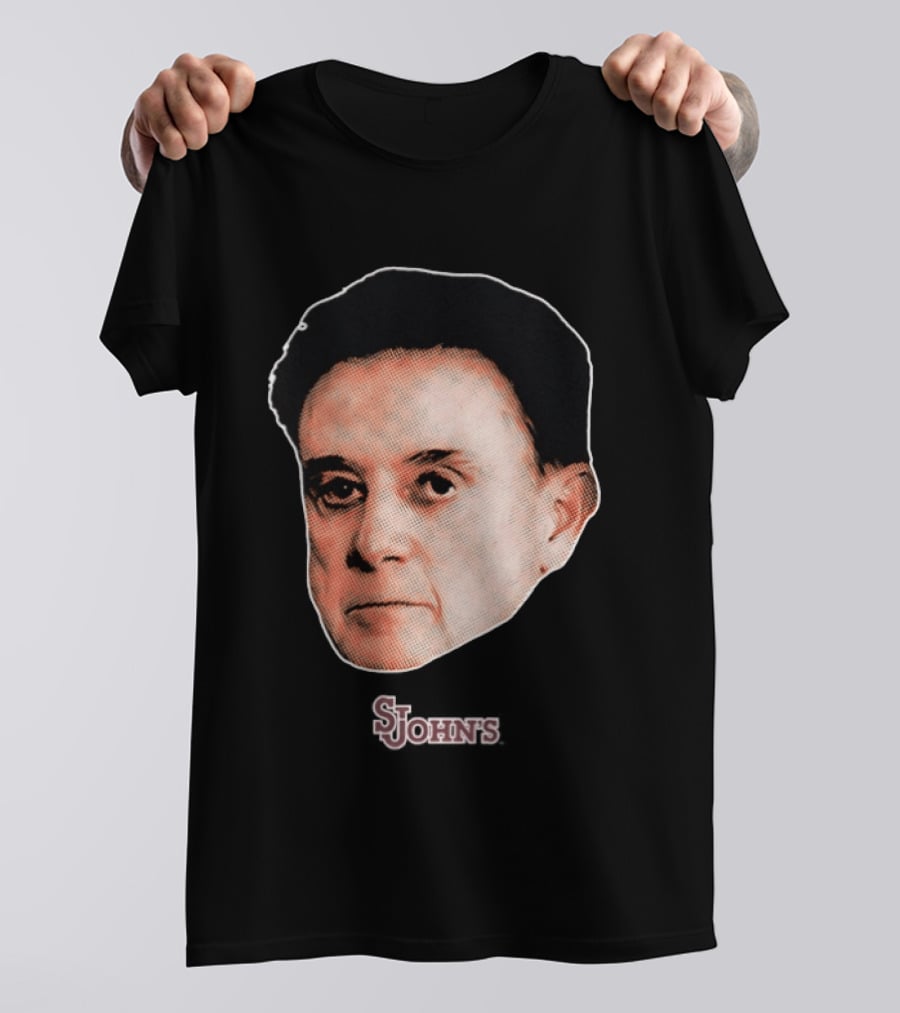 Rick Pitino Big Head St John's Red Storm T-Shirt