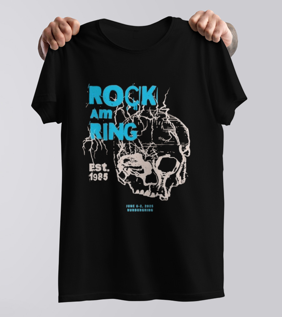 Rock Am Ring Est 1985 Skull Celebrate The Legends T-Shirt