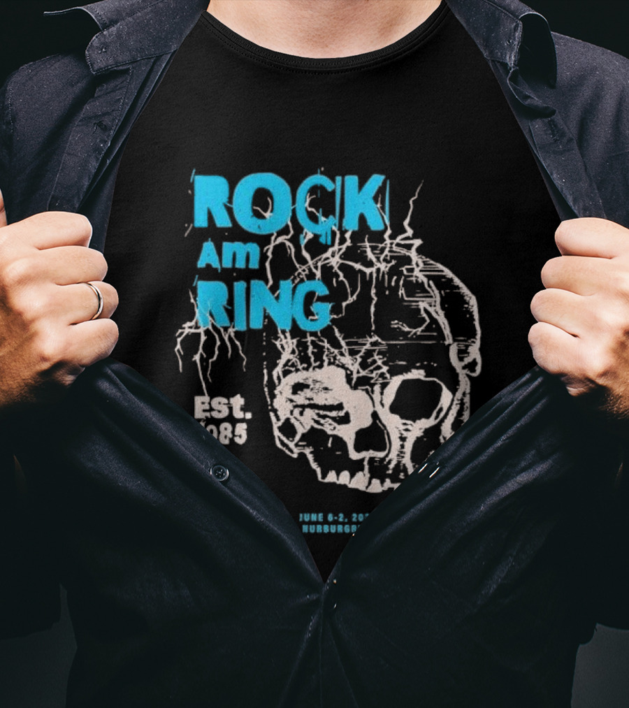 Rock Am Ring Est 1985 Skull Celebrate The Legends T-Shirt