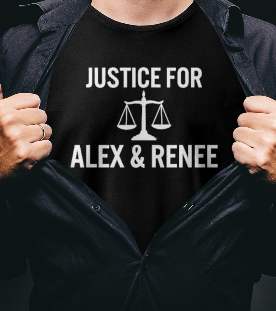 Justice For Alex And Renee Scales Of Justice T-Shirt