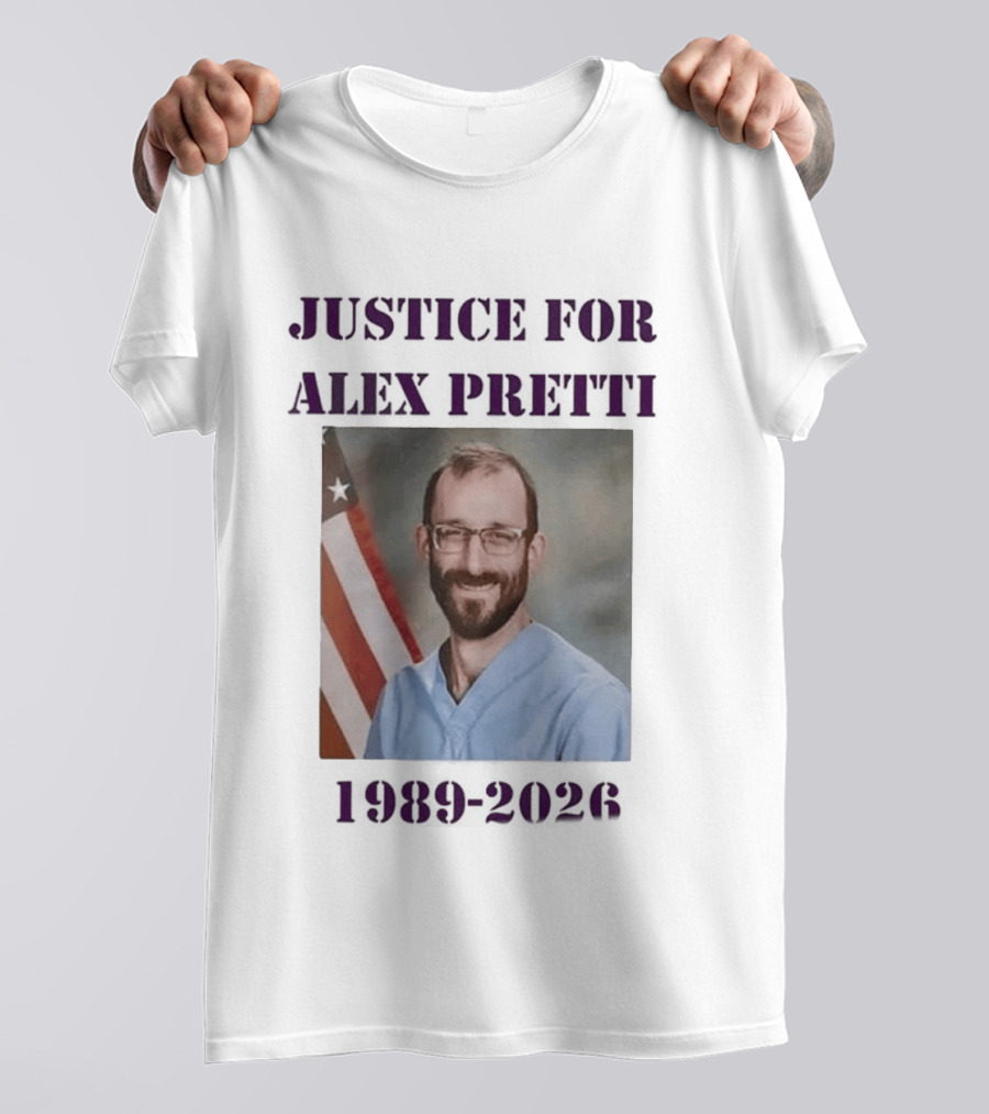 Justice For Alex Pretti 1986 2023 T-Shirt