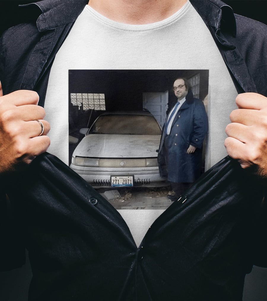 Mercury Sable Wagon 271 2071 Illinois License Plate Classic Scene T-Shirt