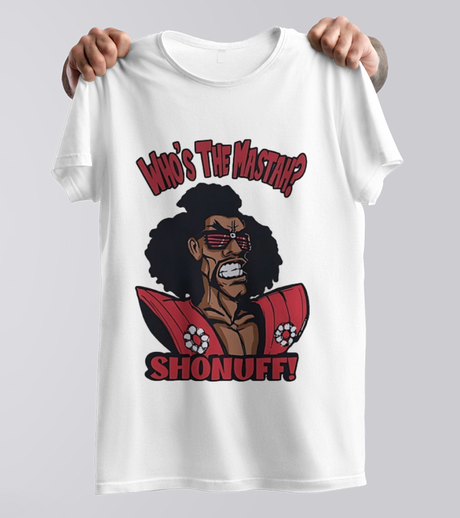 Shonuff Who's The Mastah T-Shirt