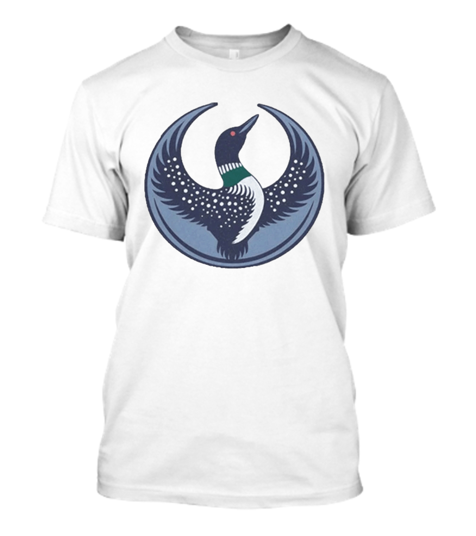The Loon Platoon Rebel Alliance Emblem Bird Circular T-Shirt