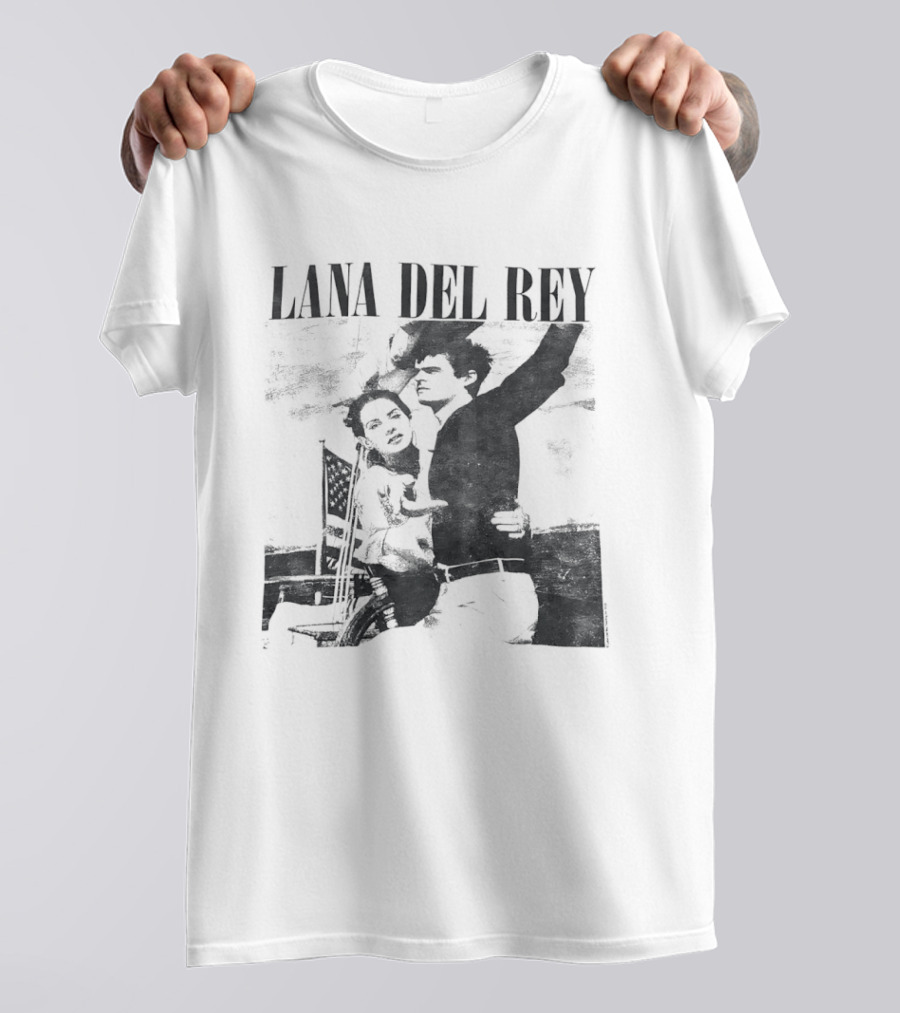 Lana Del Rey Vintage Music Photo T-Shirt