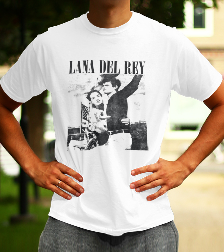 Lana Del Rey Vintage Music Photo T-Shirt