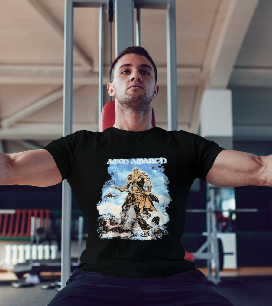 Amon Amarth Jomsviking Warrior With Axe T-Shirt