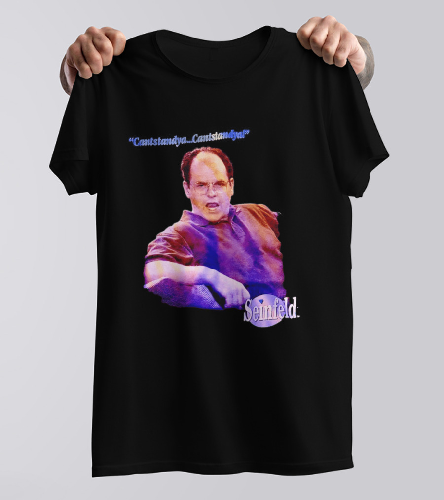 Seinfeld George Costanza Cantstandya 90s TV T-Shirt