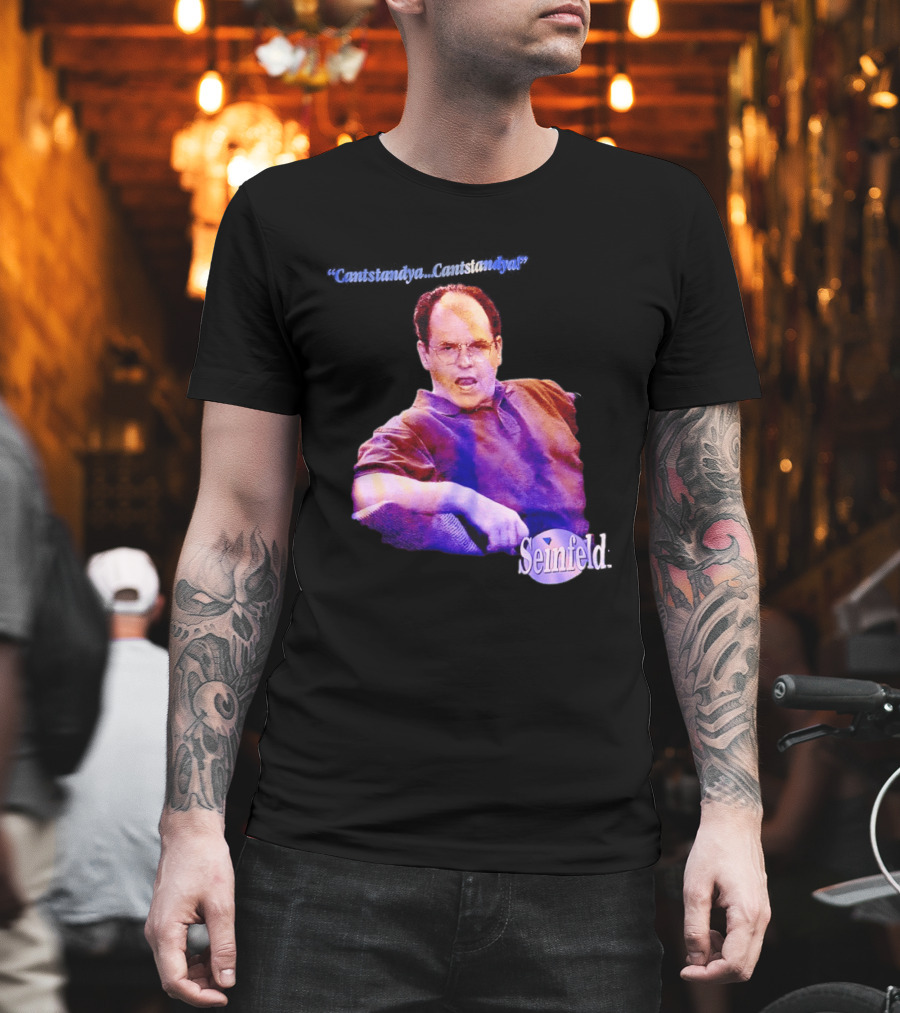 Seinfeld George Costanza Cantstandya 90s TV T-Shirt