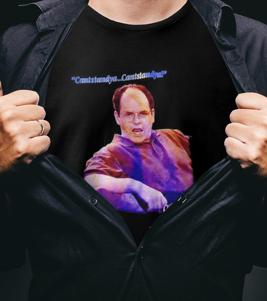 Seinfeld George Costanza Cantstandya 90s TV T-Shirt