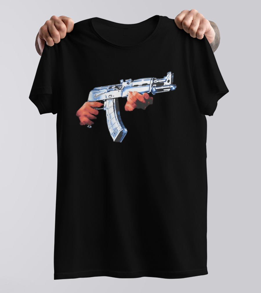 Gun Uncompromising AK 47 Illustration Ruger T-Shirt