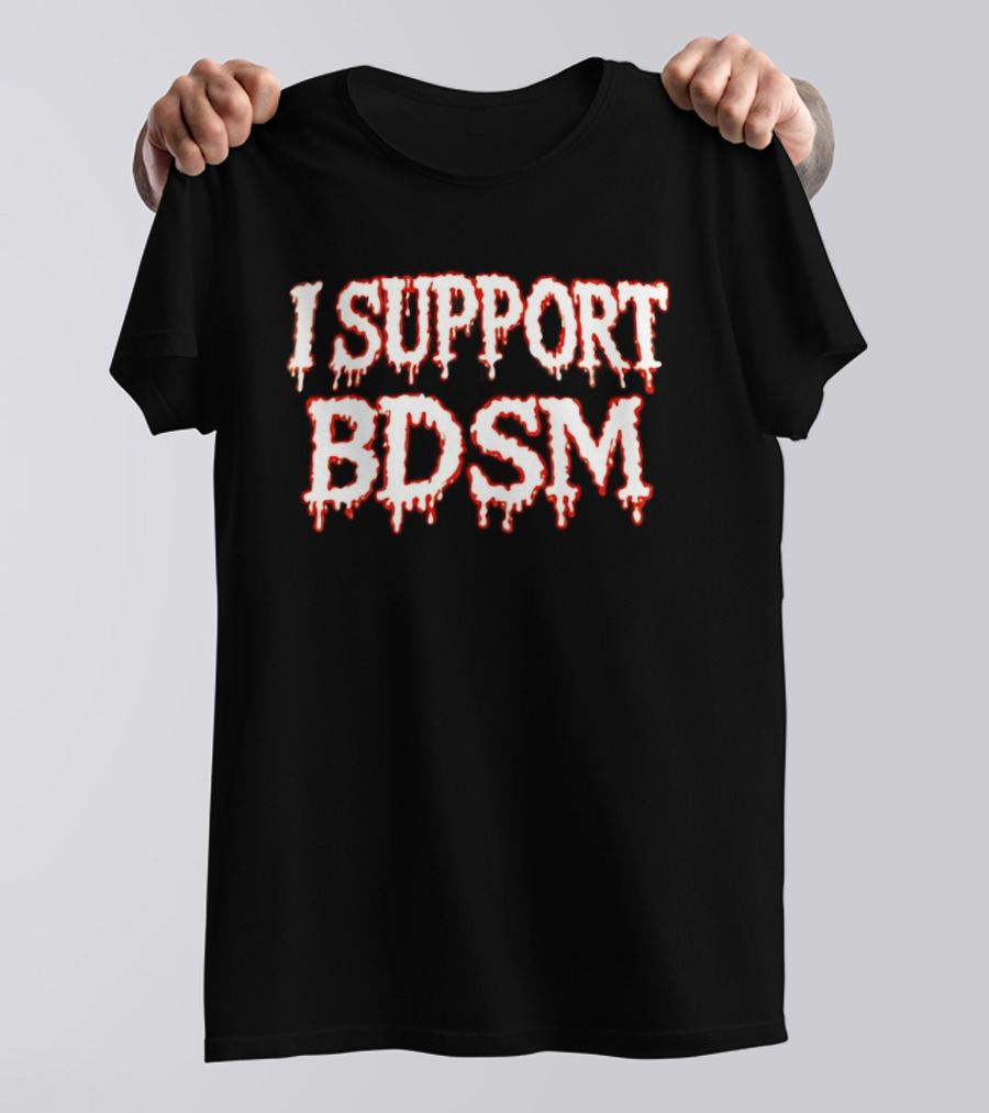 I Support Blood Donating Scary Movies T-Shirt