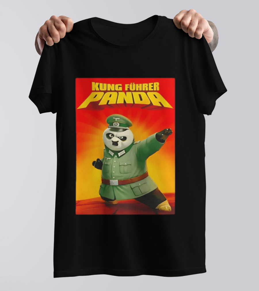 Kung Führer Panda Officer T-Shirt