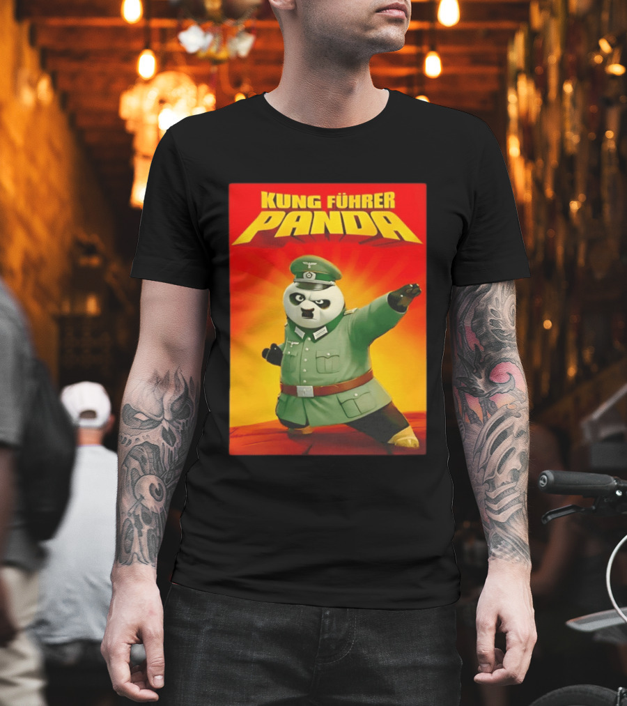 Kung Führer Panda Officer T-Shirt