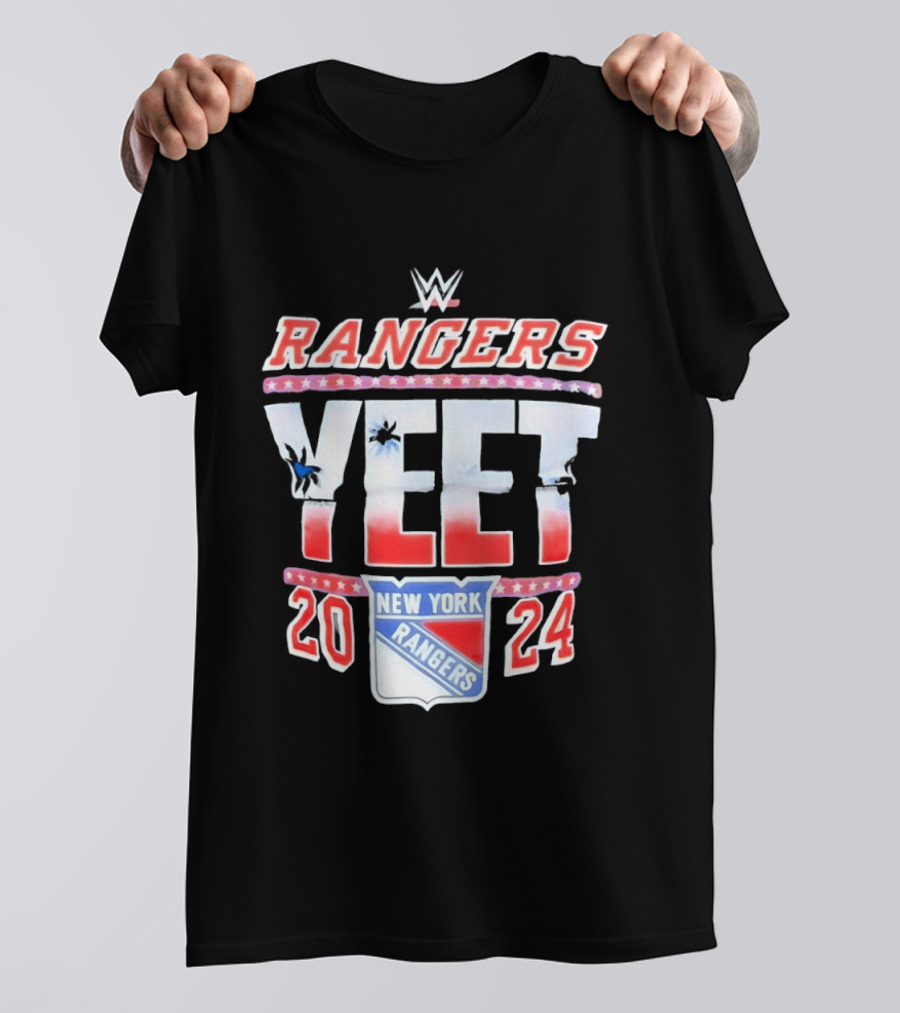 WWE Rangers Yeet 2024 New York Rangers T-Shirt