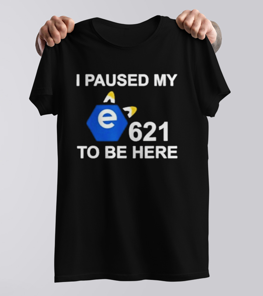I Paused My E621 To Be Here Furry Meme Humor T-Shirt
