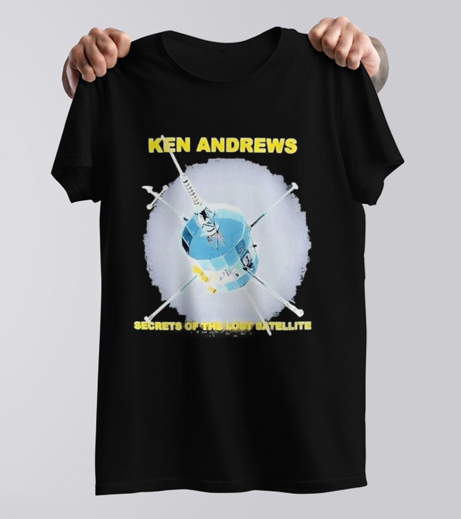 Ken Andrews Secrets Of The Lost Satellite T-Shirt