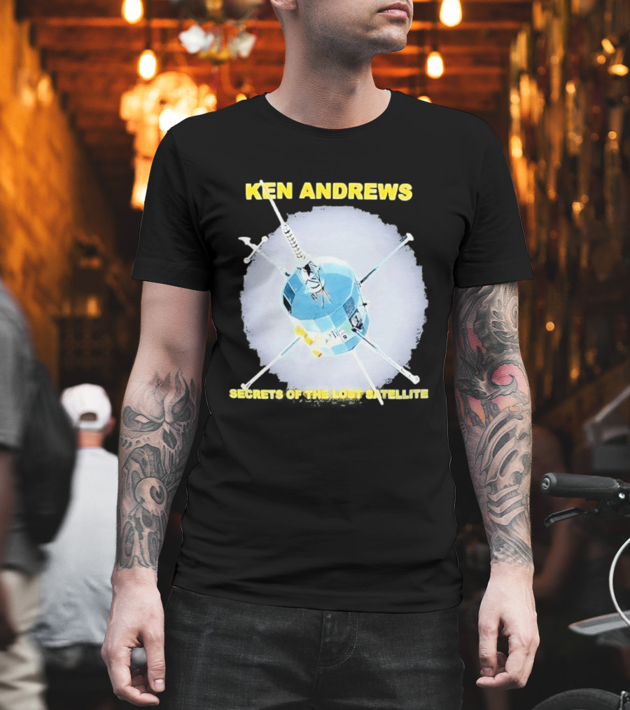 Ken Andrews Secrets Of The Lost Satellite T-Shirt