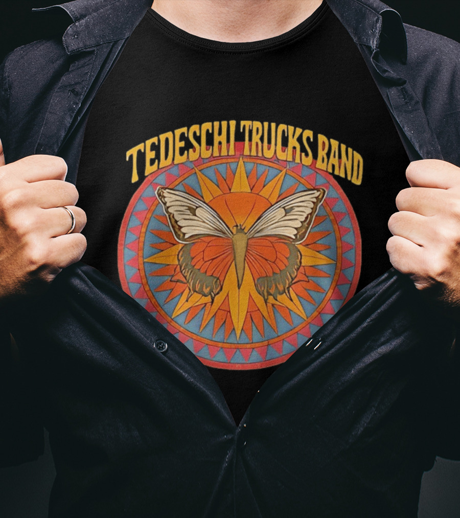 Tedeschi Trucks Band Butterfly Sun Burst Album T-Shirt