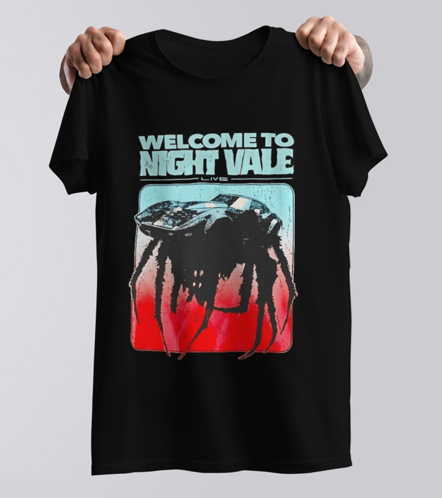 Welcome To Night Vale Live Giant Spider UFO T-Shirt