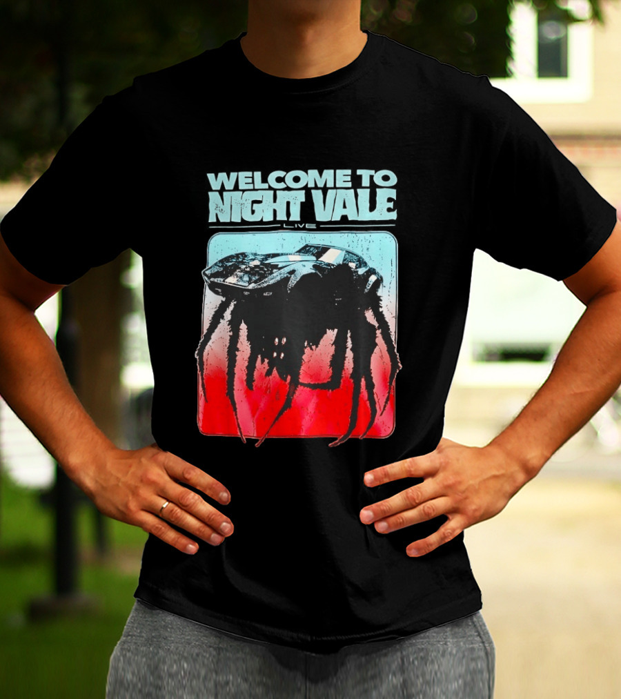 Welcome To Night Vale Live Giant Spider UFO T-Shirt