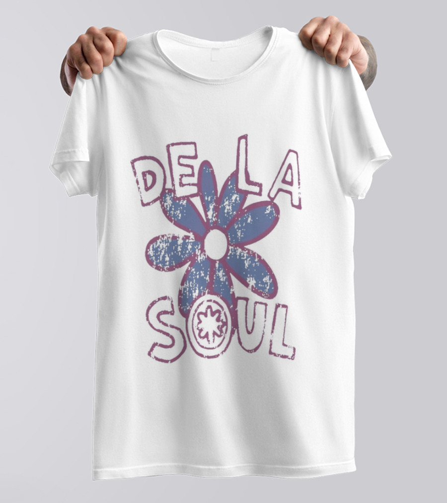 De La Soul Flower 2026 Lostshdws Collaboration T-Shirt