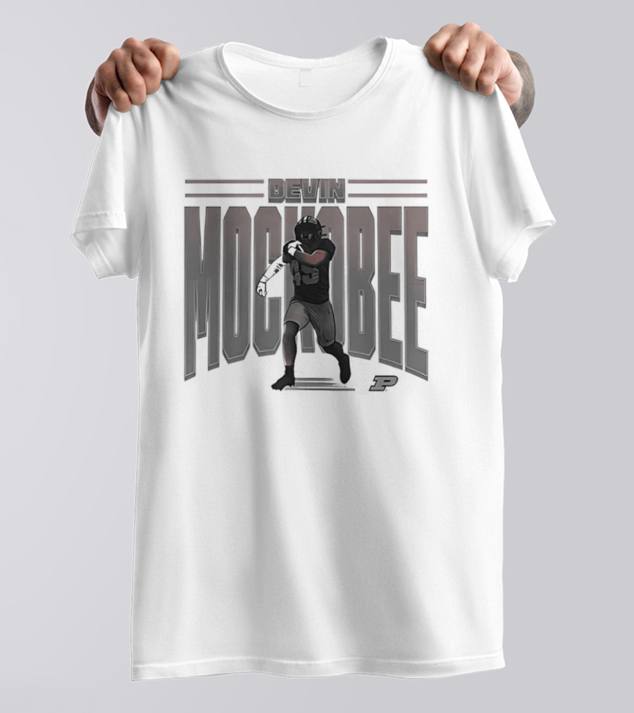 Purdue Boilermakers Football Devin Mockobee NCAA Caricature T-Shirt