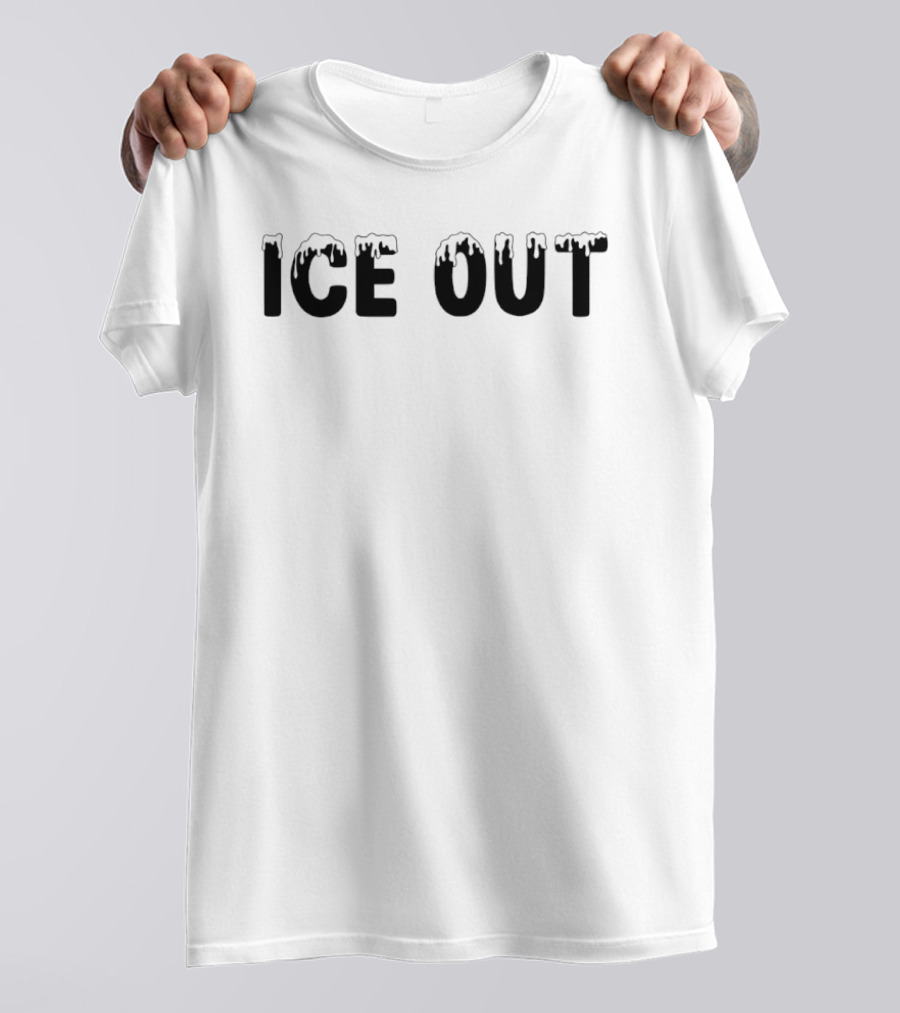 Ice Out Minnesota Snowy Winter T-Shirt