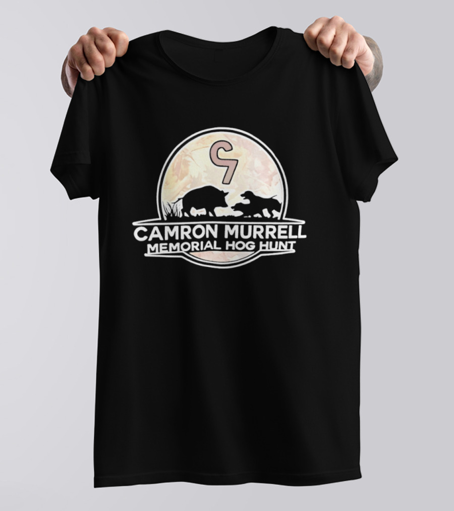 Camron Murrell Memorial Hog Hunt 7 Wild Boar T-Shirt