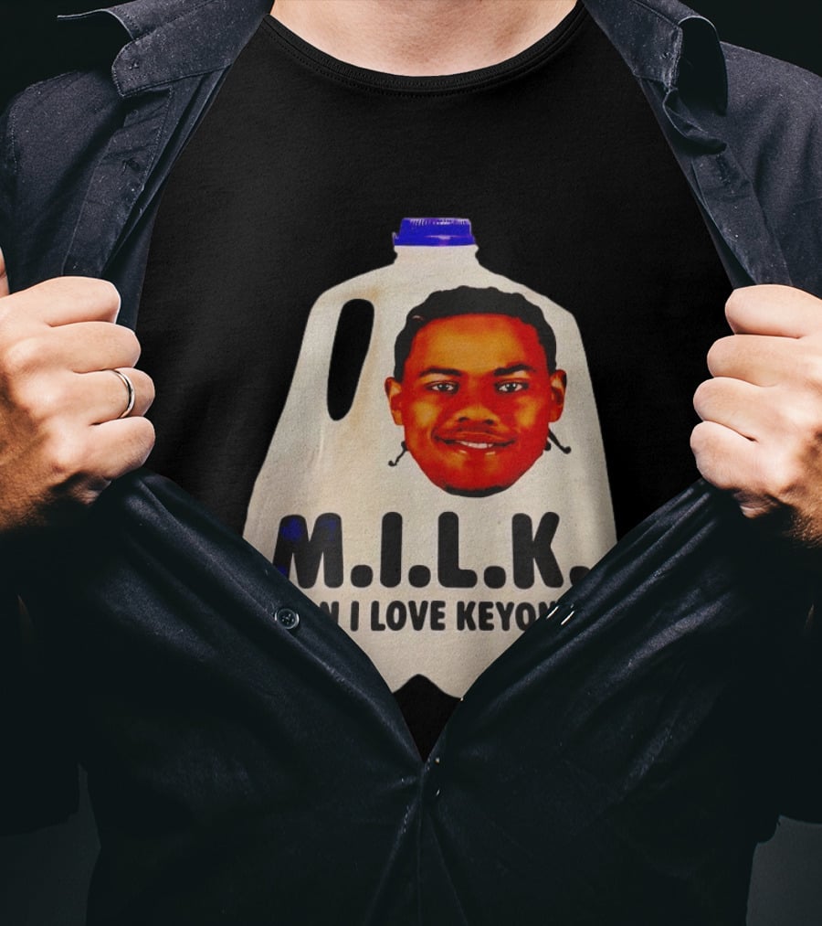 M.I.L.K Man I Love Keyonte George Fan T-Shirt