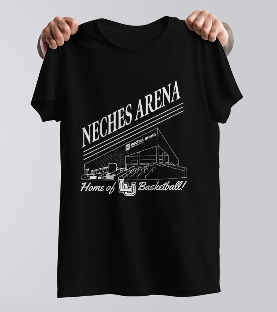 Neches Arena Home Of LU Basketball Lamar Cardinals T-Shirt
