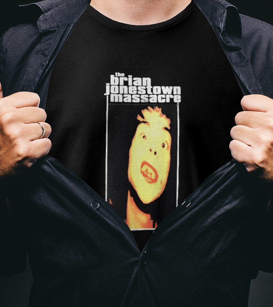 The Brian Jonestown Massacre Distorted Yellow Face T-Shirt