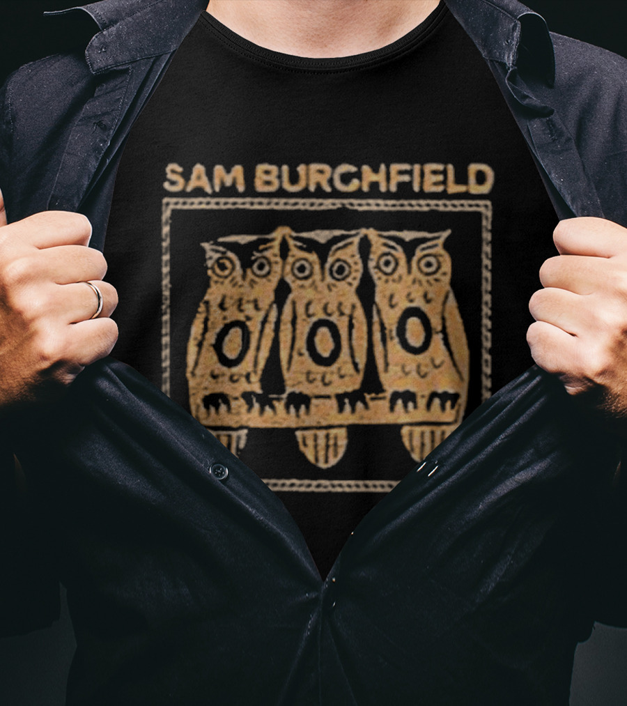Sam Burchfield Owl Quartet T-Shirt