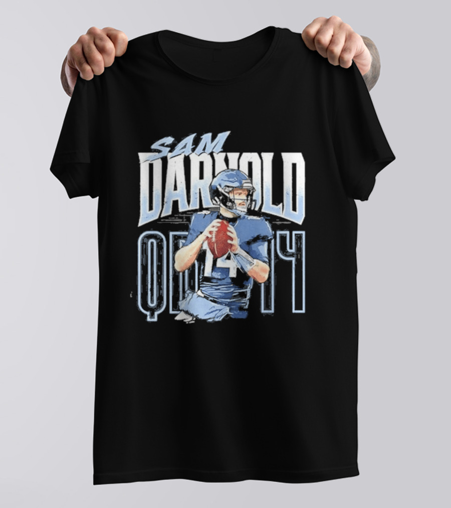 Sam Darnold Quarterback Number Four Football Seahawks T-Shirt