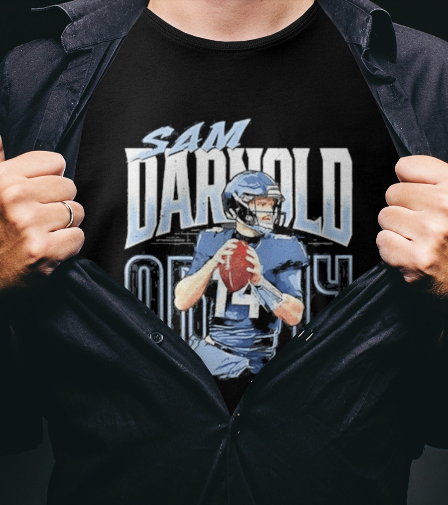 Sam Darnold Quarterback Number Four Football Seahawks T-Shirt