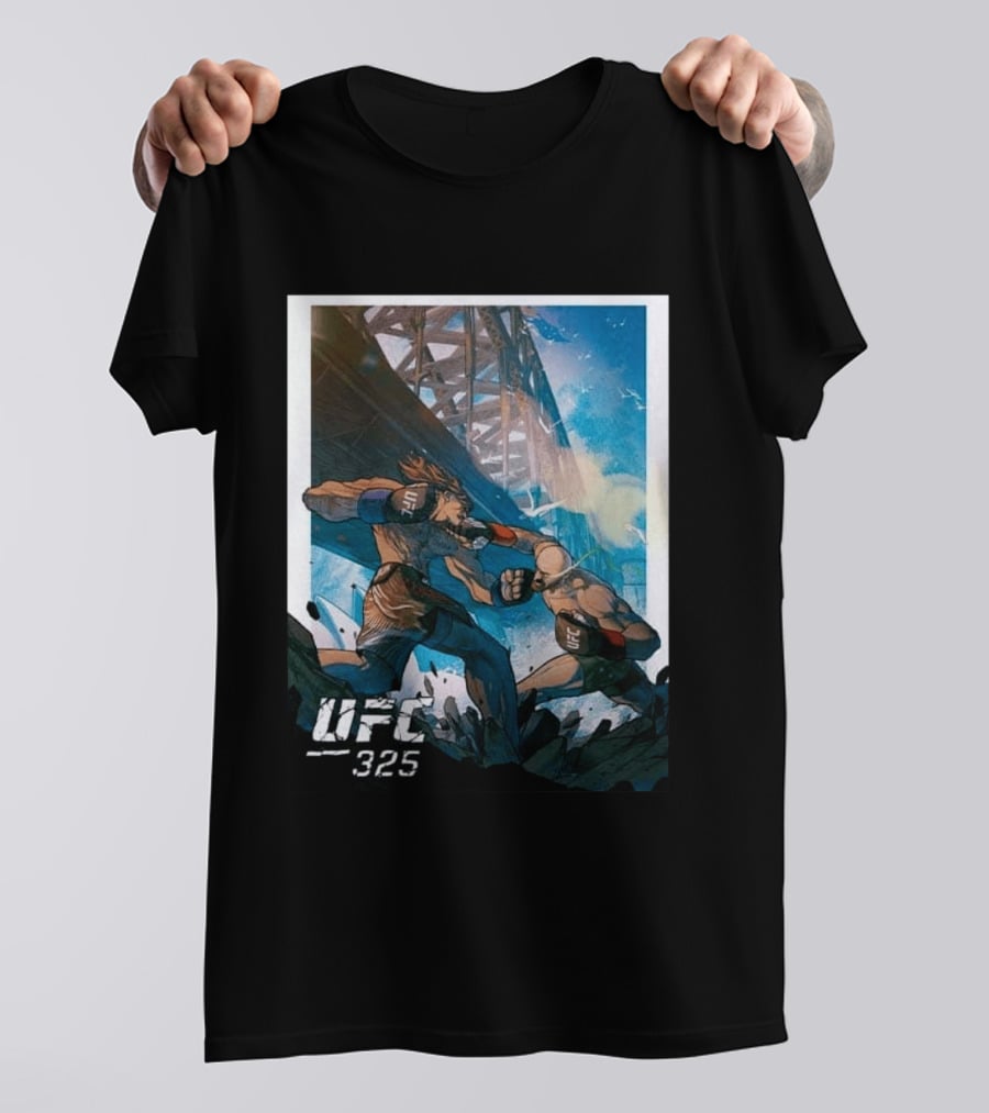 UFC 325 Alexander Volkanovski Vs Diego Lopes February 2026 Warrick Wong T-Shirt