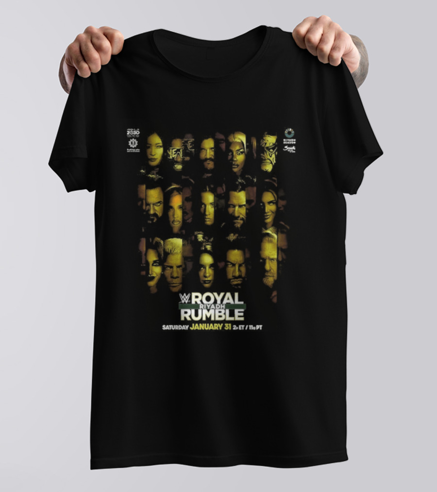 WWE Royal Rumble Riyadh January 31 2026 Legends Gathering T-Shirt
