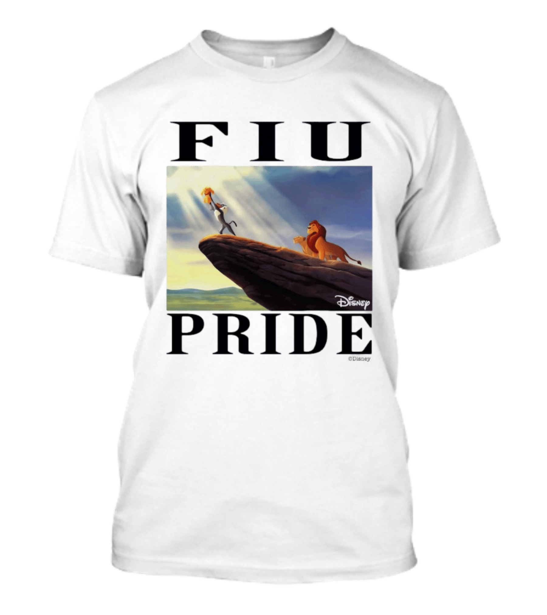 FIU Pride Florida International Golden Panthers Lion King Disney T-Shirt