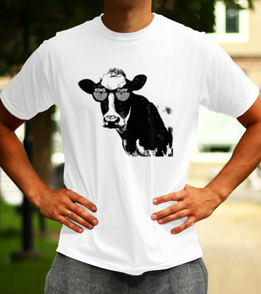 King Tuff X Ray Cow Illustration Holstein T-Shirt