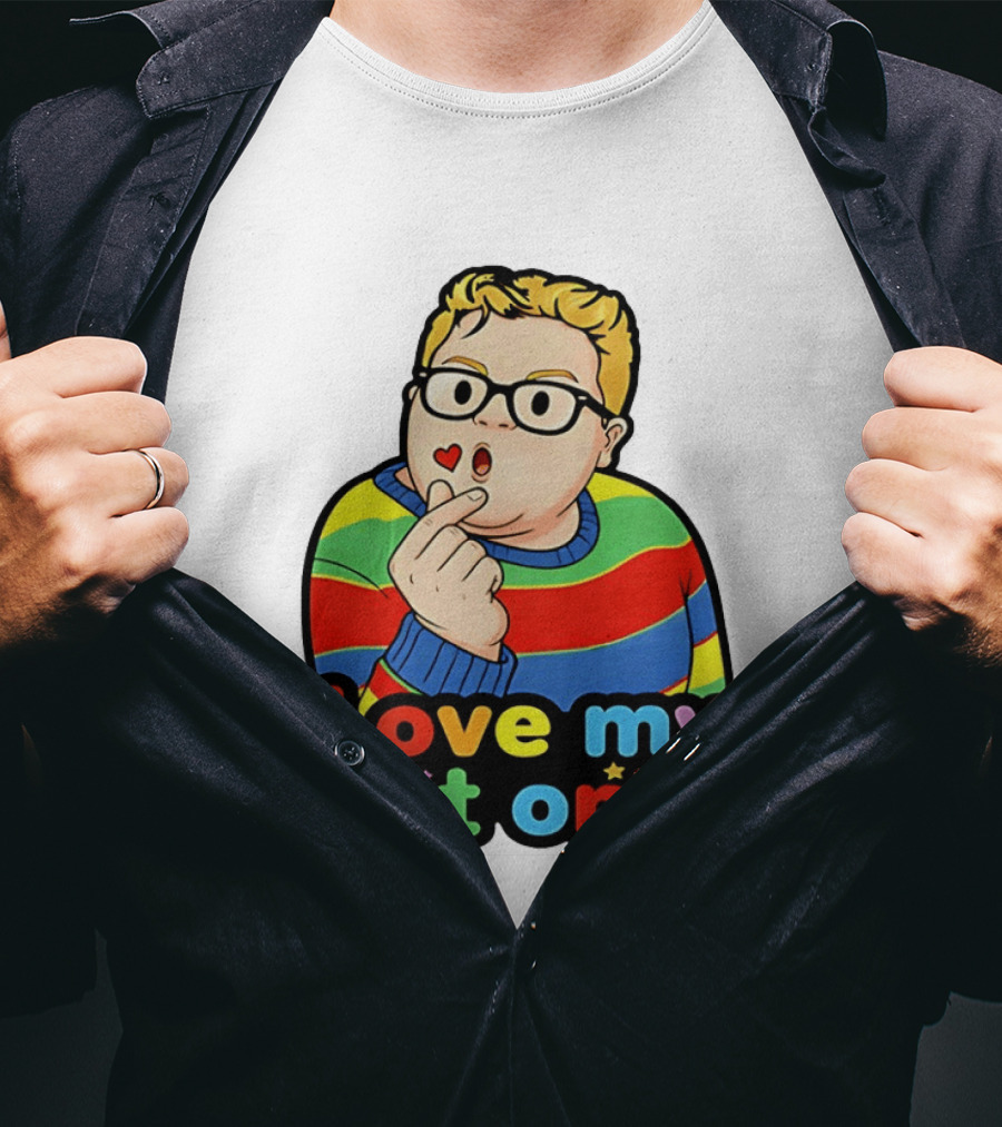 Love My Fat One Colorful Sweater T-Shirt