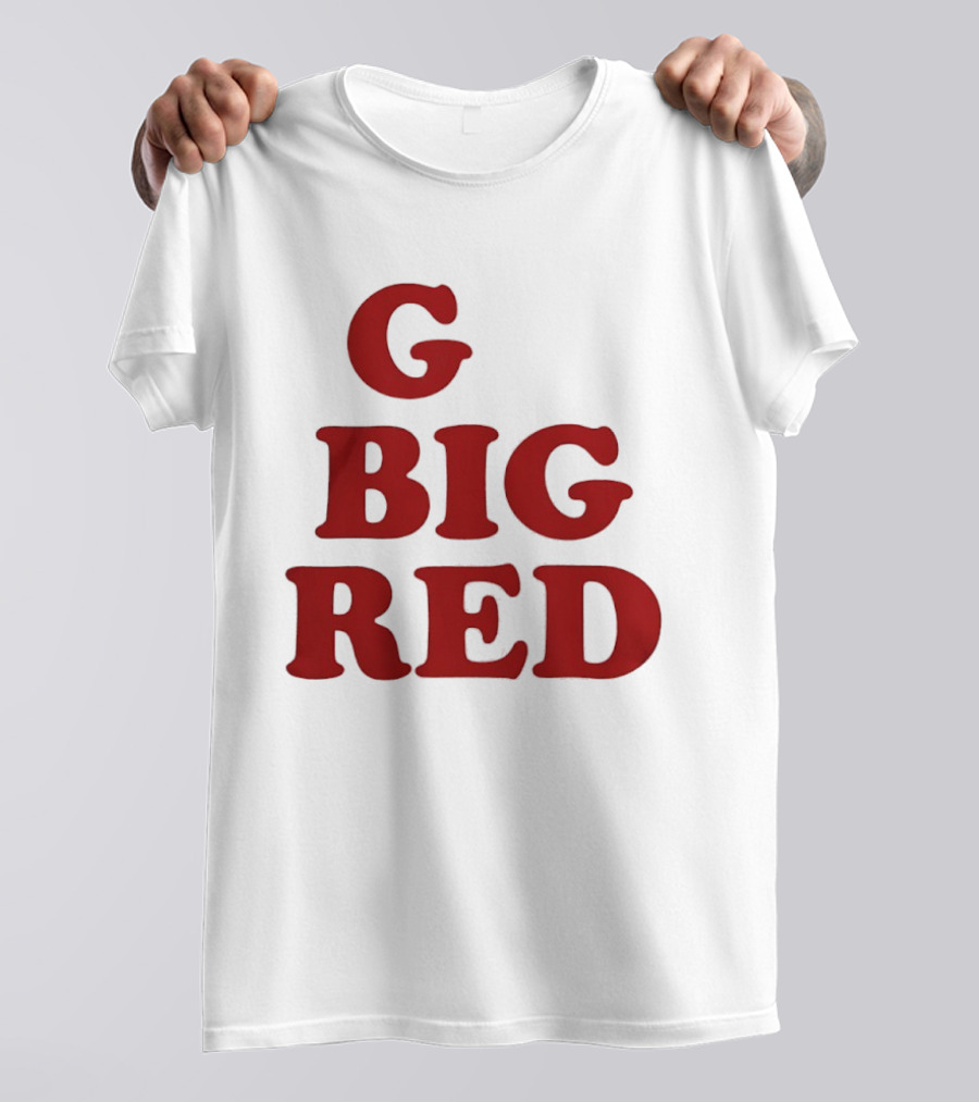 Nebraska Cornhuskers G Big Red Football Fan Gear T-Shirt