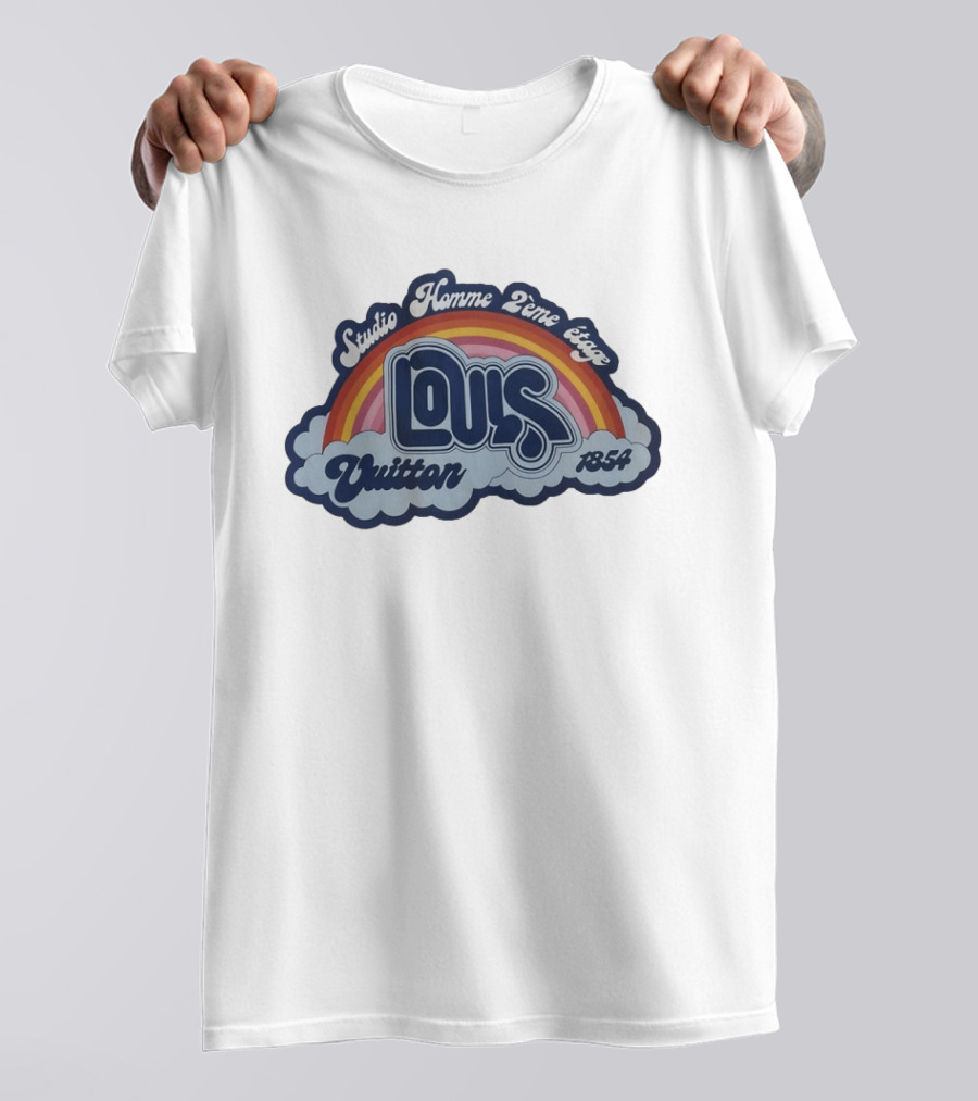 Studio Homme 2eme Etage Louis Vuitton 1854 Rainbow T-Shirt