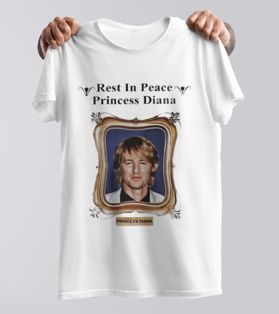 Rest In Peace Princess Diana Vintage Frame T-Shirt