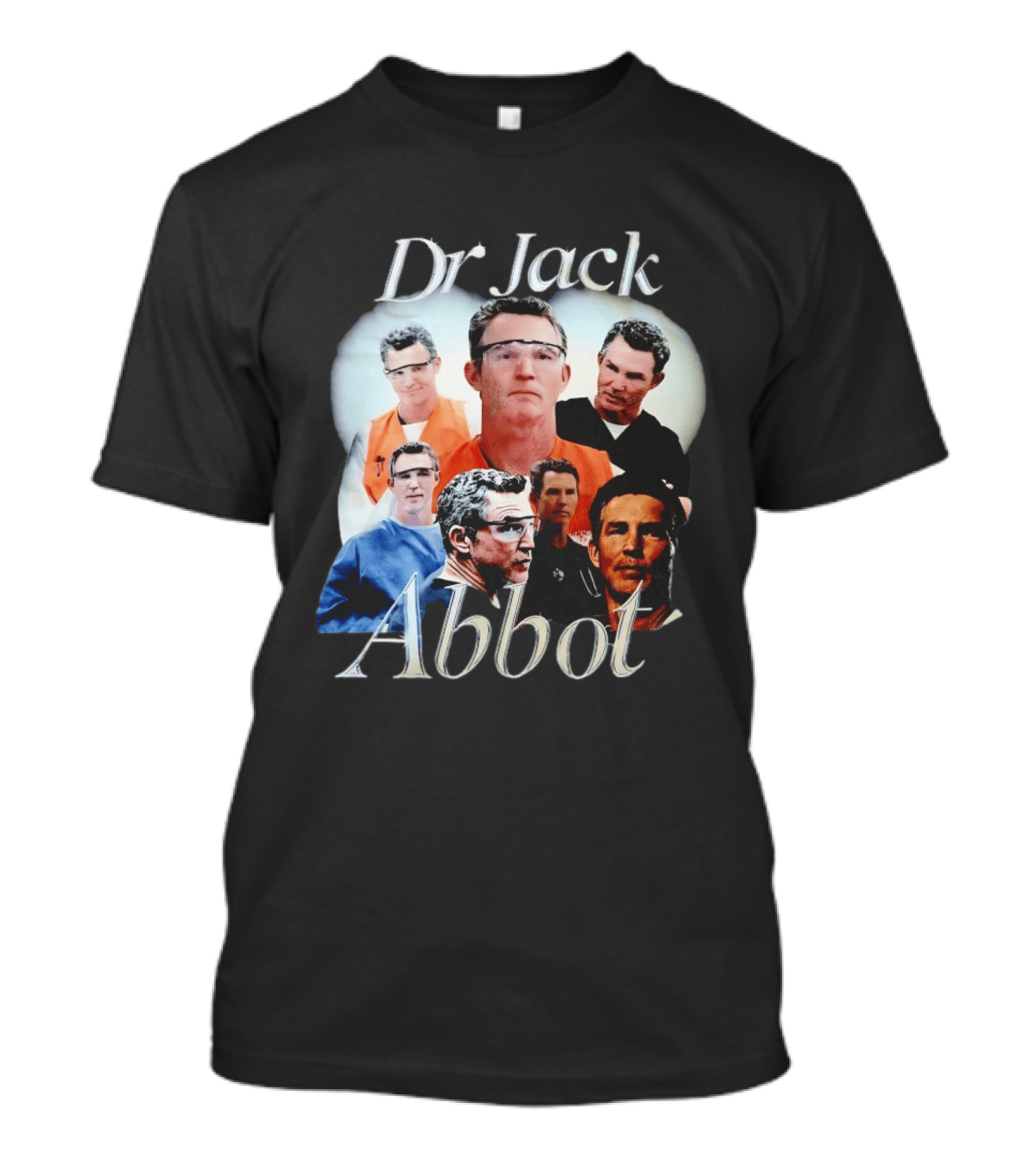 Dr. Jack Abbot Compilation With Various Expressions T-Shirt