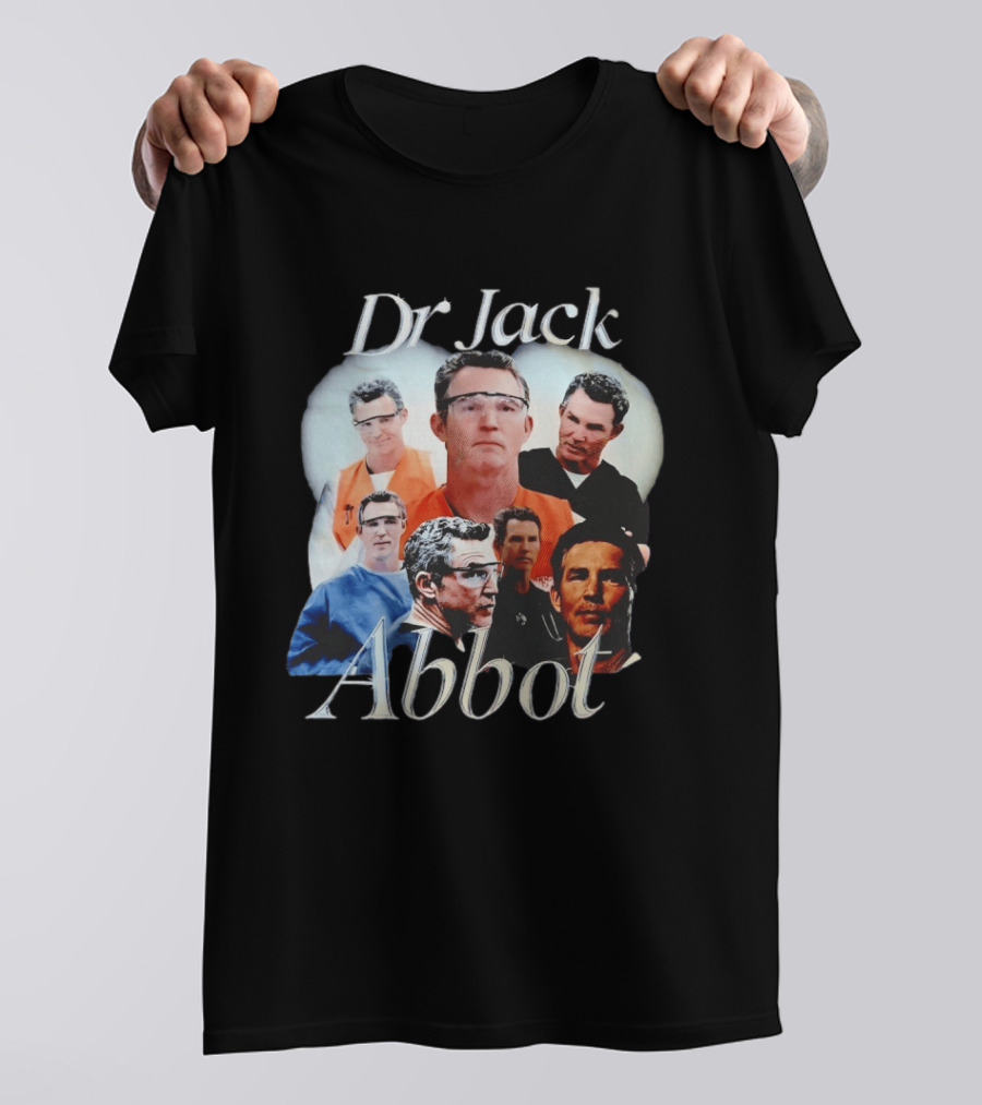 Dr. Jack Abbot Compilation With Various Expressions T-Shirt