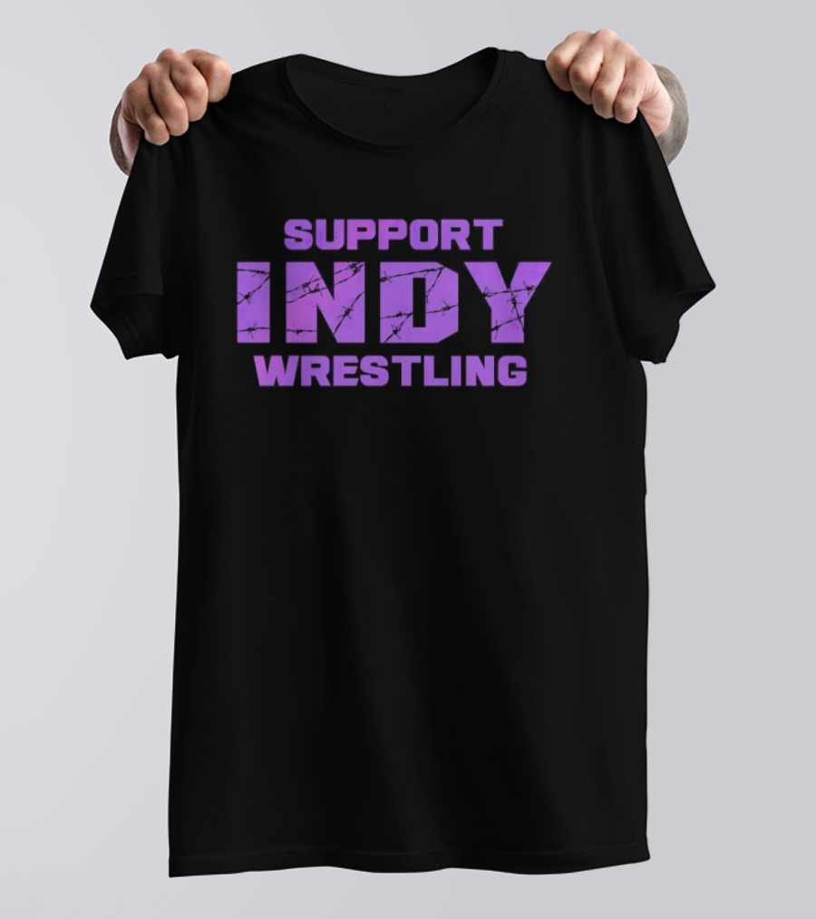 Support Indy Wrestling T-Shirt