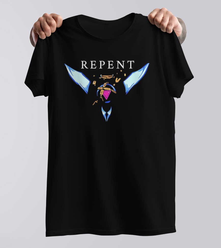 Ultrakill Repent Symbolic Angelic T-Shirt
