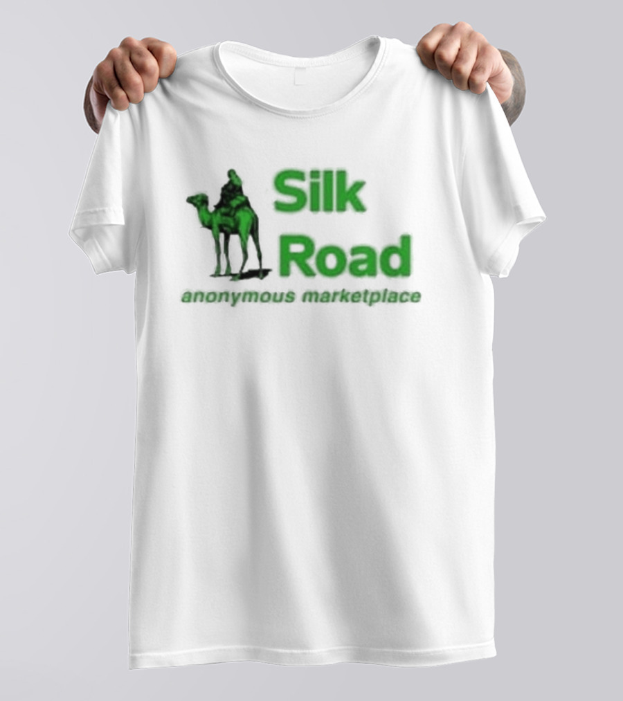 Silk Road Anonymous Marketplace Ross Ulbricht Camel T-Shirt