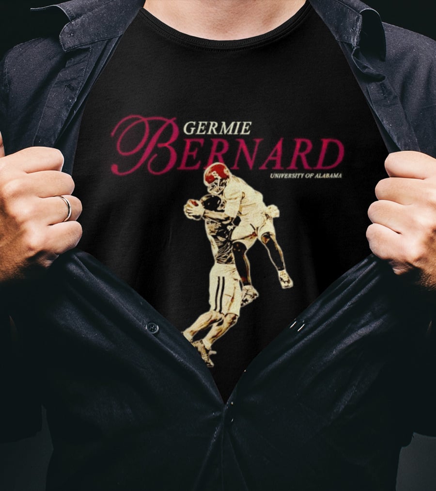 Germie Bernard Alabama NCAA Football Iconic Catch Year T-Shirt